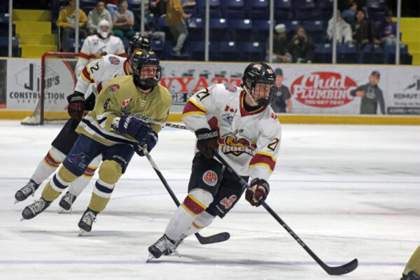 GALLERY: Rock edge Gold Miners in OT Saturday