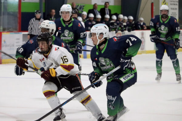 UPDATE / GALLERY: Katic’s six-point game helps Timmins Rock torch Paper Kings