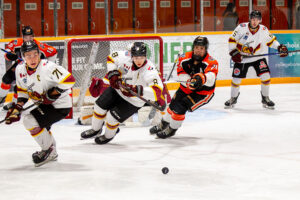 Timmins Rock drop both ends of home-and-home series